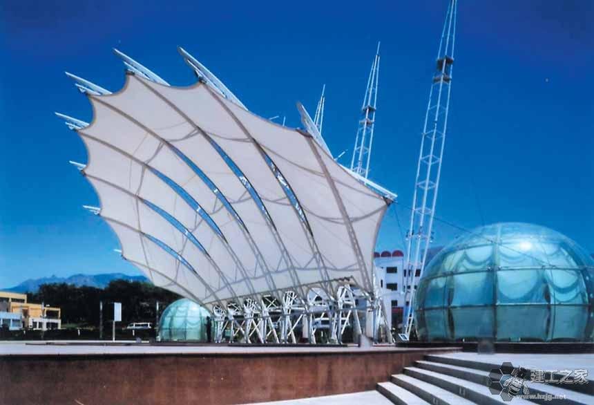 随州车棚膜结构网架